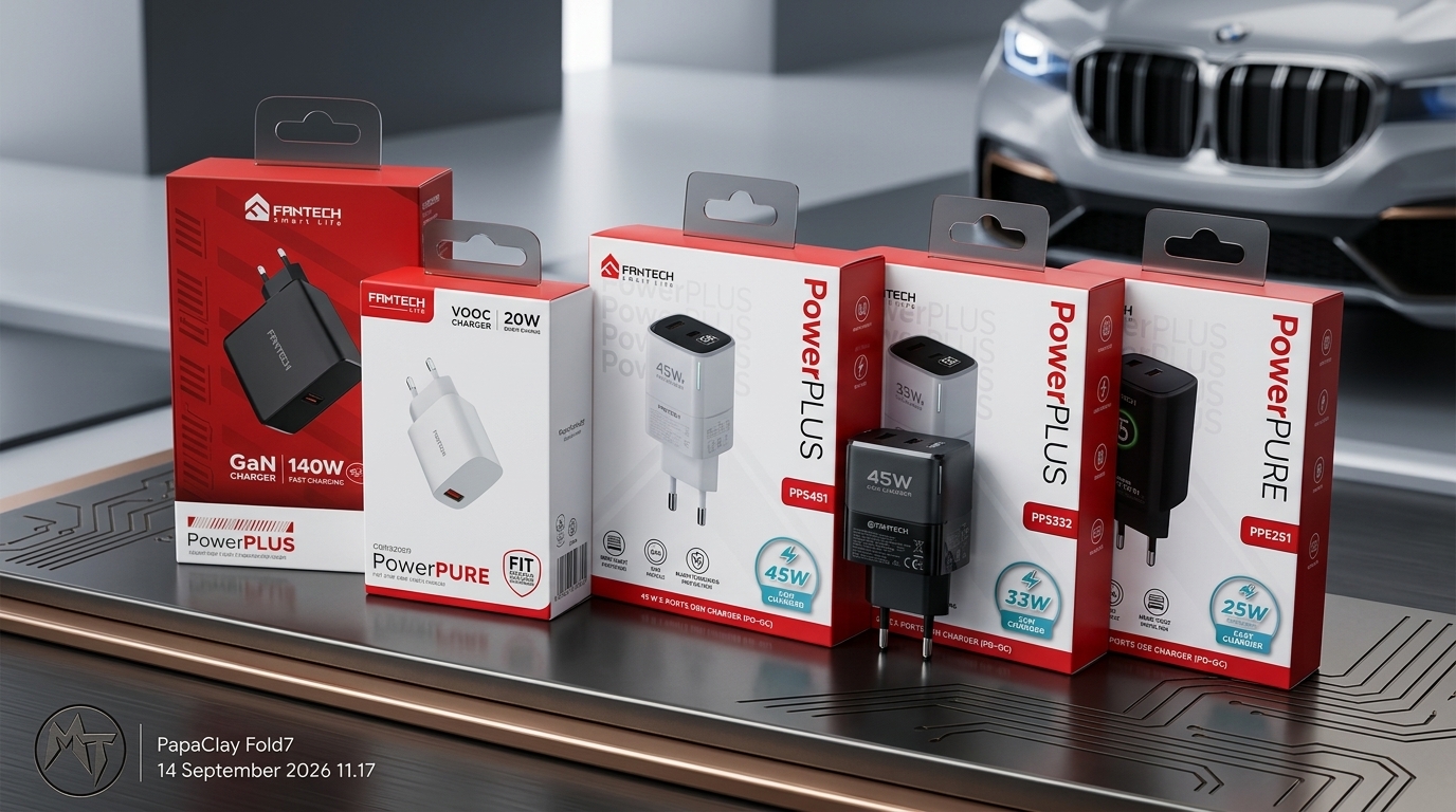 Tersedia Charger Terbaik dari Fantech Teknologi