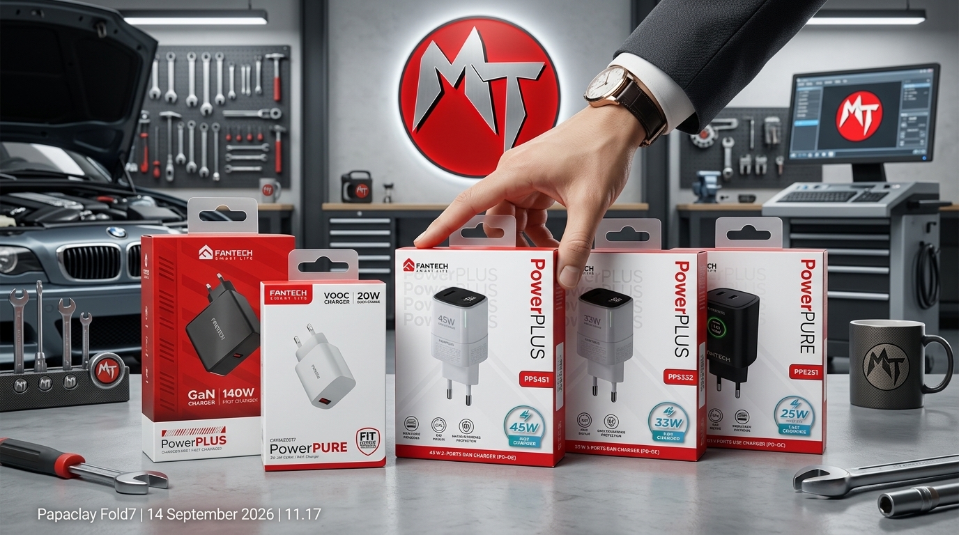 Tersedia Charger Terbaik dari Fantech Teknologi