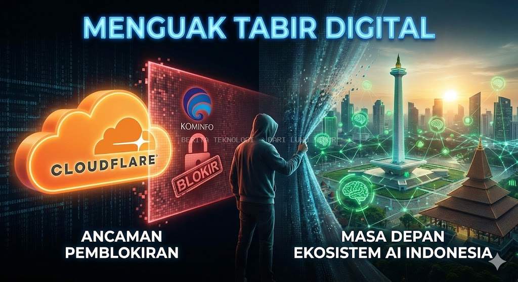 Menguak Tabir Digital: Ancaman Pemblokiran Cloudflare oleh Kominfo dan Masa Depan Ekosistem AI Indonesia